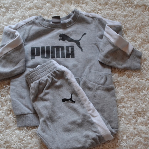 puma sweat suit toddler